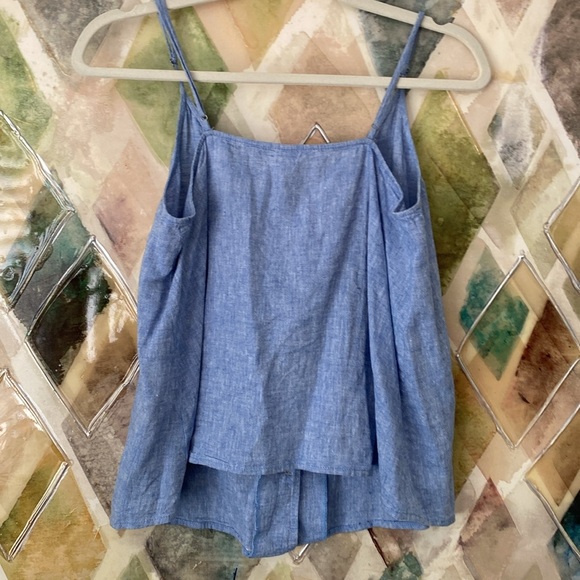 BP Linen Chambray Top - Picture 4 of 4